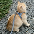 thumbnail image 2 of Cat Harness and Leash Set, Escape Proof Kitten Harness Adjustable Cat Vest Harness, Universal Cat Leash and Harness for Cats/Puppies Outdoor Walking, 2 of 14
