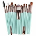 15Pcs Makeup Brush Set Cosmetic Brushes Tools Kit Or Highlighter Eye