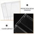 thumbnail image 2 of ColoMX Caja de cinta de casete de 3 uds., caja de casete de plástico transparente, cajas de almacenamiento de casete de Audio, cajas de cinta de casete de grabación de voz en blanco, 2 of 8