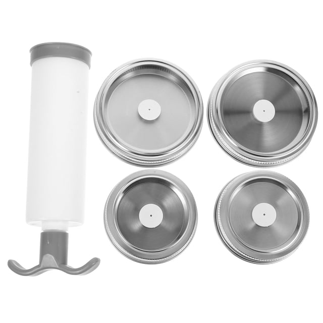 Milisten Vacuum Sealer for Jars Mason Jar Vacuum Seal Vacuum Seal Containers Canning Jar Sealer Mason Jar Pump for Food Preservation Canning Supplies