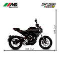thumbnail image 5 of Motocicleta Deportiva MB MOTOS SF 501 250R Negro 2025 MB MOTOS Mb motos SF 501 250R Line 250cc Negro, 5 of 5