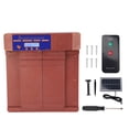 thumbnail image 2 of Puerta Solar Para Gallinero, Puerta Automática Con Temporizador Y Sensor De Luz, Sensible Al Tacto, Funciona Con Energía Solar, IP45 A Prueba De Agua, Para Pollos, Patos, Gansos, 2 of 7