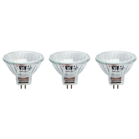 (3)-Bulbs clear MR11 12V 5W Reflector Fiber Optic Light Bulb 12-Volt 5-Watt