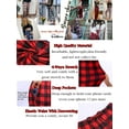 thumbnail image 6 of Avidlove Women Pajama Pants with Pockets Stretch Buffalo Red Plaid Pajama Bottoms Drawstring Christmas Pj Pants Sleepwear Casual Cozy Lounge Pants, 6 of 7