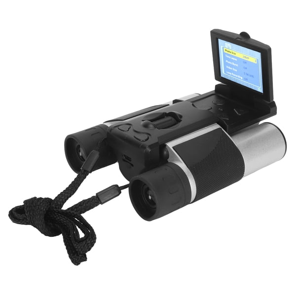 Cámara de binoculares NikouMX binoculares LCD Telescopio digital HD 2 pulgadas