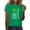 #0159-Green, variant on Ailaofu Womens St Patricks Day Shirt Green Shamrock Luck Shirts St Patricks Day Irish Clover Graphic Tshirt Tops