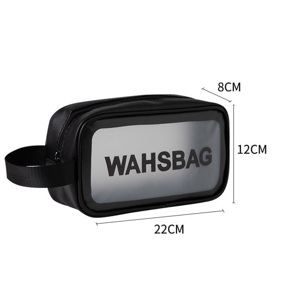 U-living bolsa de lavado transparente bolsa de viaje Wshbag impermeable grande bolsa de cosméticos bolsa de viaje bolsa de viaje bolsa de viaje AO003 huangjie unisex