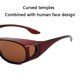 thumbnail image 5 of Gafas de sol envolventes para conducir de día y de noche, para hombre y mujer - Polarizadas antirreflejos, 5 of 8