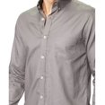 thumbnail image 3 of Camisas Para Hombre Manga Larga Lisa Regular Fit Basica, 3 of 4