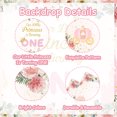 thumbnail image 6 of Little Princess 1st Birthday Decor for Girls with Happy Birthday Turning One Backdrop for 1st Baby Girl Birthday Decoration Supplies, 6 of 6