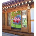 thumbnail image 2 of Cortina de puerta semiopaca con patrón de patchwork de dos piezas Star Kirby, cortinas opacas decorativas para dormitorio, sala de estar, decoración de habitación de niños, 34 x 56 pulgadas, tamaño, 2 of 7