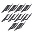 thumbnail image 1 of 10 Hojas De Sierra Para Cortar Esquinas De 90 Grados, Hojas De Sierra Irregulares Para Tableros De Fibra De Madera Y Plástico, 10 Uds., 1 of 7
