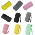thumbnail image 4 of Nylon EVA Travel Storage Bag for Nintendo Switch 2 OLED Lite, Shockproof Anti-Drop Gaming Console Protective Carrying Case with Zipper, Black, 4 of 8