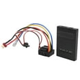 thumbnail image 1 of VGEBY Rc Motor, Brushless Rc Motor, Dustproof 1/10 Brushless Motor Waterproof 80A Brushed ESC 1/8 ESC For RC Car Truck, 1 of 8