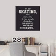 thumbnail image 3 of Its Just Skating And Youre Going To Have A Couple Of Mistakes Even In Practice You're Not Hitting 100% Ice Skating Motivational Quote Wall Sticker Vinyl Decal Home Room Decoration Size (20x20 inch), 3 of 3