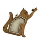 thumbnail image 3 of Caja para guardar pelo de mascota, urna conmemorativa con forma de gato, regalo de duelo por la pérdida. Café, 3 of 9