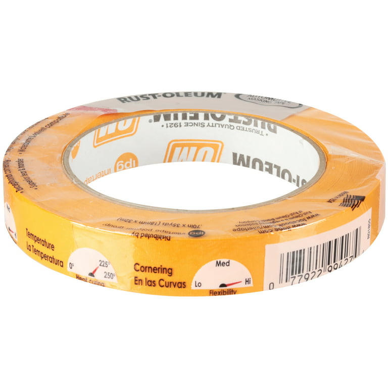 ProTape 6656 2 Masking Tape Yellow 48mm (2 Inch) x 55mm (60 Yards) 24/Case