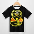 thumbnail image 4 of Cobra Kai T-Shirts for Boys Girls, Kids 3D Print Short Sleeve, Unisex Crew Neck Tee Shirts for Youth, 4 of 9