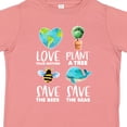 thumbnail image 4 of Inktastic Earth Day Plant a Tree Save the Bees Save the Seas Love Your Mother Earth Boys or Girls Toddler T-Shirt, 4 of 5
