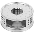 thumbnail image 4 of 1pc Teapot Warmer Stainless Steel Tea Candle Holder Teapot Heating Base, 4 of 8