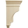 thumbnail image 3 of Ekena Millwork 6 1/2"W x 6 1/2"D x 12"H Raised Fluting Corbel, Rubberwood, 3 of 4