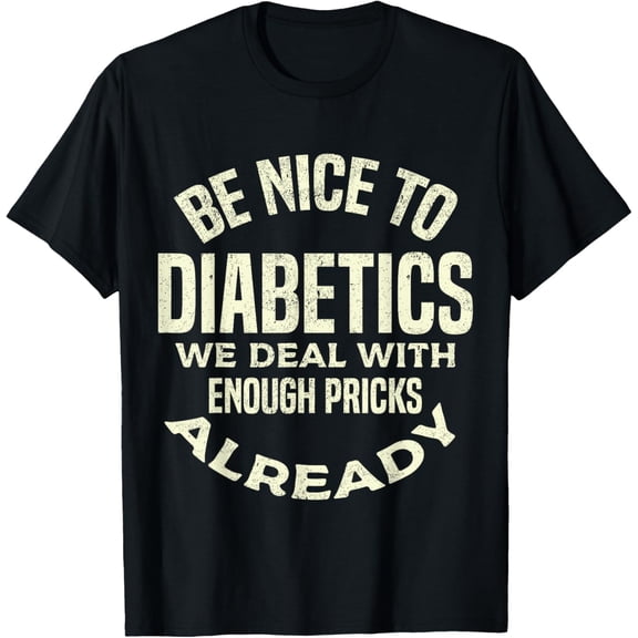 T1D Diabetic Type 1 Diabetes Awareness Men Women Kid T-Shirt