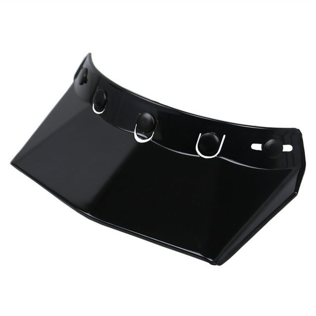 eccomum Universal 5-Snap Visor for Open Face Motorcycle Helmet Wind Flip Up Visor Shield Motorcycle Helmet Tongue