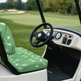 thumbnail image 4 of POLERO Golf Clubs Seat Covers for Cart, Washable Green Golf Cart Seat Covers for Club Car Precedent Ordinary Seats Breathable Comfortable/Anti-Scratch/Anti-Fading/Easy to Install, 4 of 8