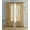 Gold, variant on Kate Aurora Living 2 Pack Semi Sheer Plaid Grommet Top Window Curtains - Silver/Gray, 84 in. Long