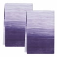 thumbnail image 2 of Purple Ombre Kitchen Towels Set of 2, Modern Abstract Art Ocean Oil Painting Absorbent Dish Towels for Kitchen, Microfiber Hand Towel, Quick Drying Tea Towel for Cleaning Decorative Dishcloths, 2 of 7