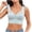 Light Blue, variant on Sports Bra for Women Fashion Casual Solid Color Comfortable Perspective Everyday Bras Underwear No Rims