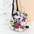 thumbnail image 5 of Alikpop Women's Mini Backpack, Butterfly Letter Y Print Small Backpack with Adjustable Strap, 5 of 5