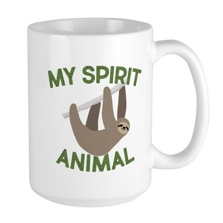 

CafePress - My Spirit Animal - 15 oz Ceramic Large Mug