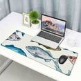 thumbnail image 6 of Mouse Pad,Fishs Mouse Pad, Mouse Mat Square Mouse Pad Non-Slip Rubber Base MousePads for Office Laptop 31.5 * 11.8 inches, 6 of 6