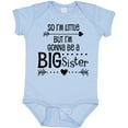 thumbnail image 3 of Inktastic So I'm Little, but I'm Gonna Be a Big Sister Girls Baby Bodysuit, 3 of 5