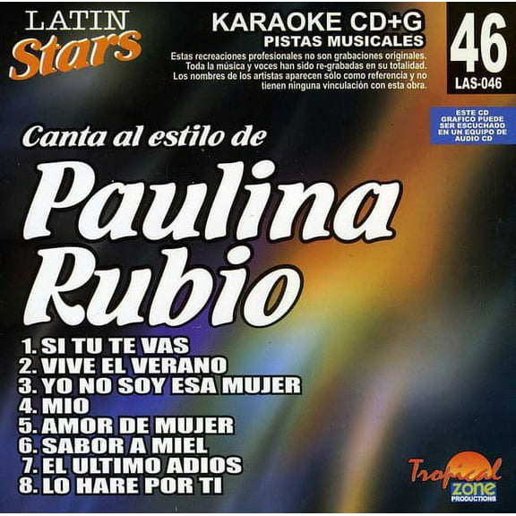Karaoke: Paulina Rubio - Latin Stars Karaoke