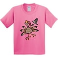 thumbnail image 3 of Inktastic Happy Thanksgiving Turkey Youth T-Shirt, 3 of 5