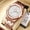 Rose Shell White Surface Steel Belt, variant on Men's watches, luxury men's watches, new waterproof luminous luxury men's wristwatches, fashionable trendy watches, business men's watches