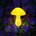 thumbnail image 2 of LINLIN LED Mushroom Solar String Lights,Outdoor Waterproof Garden Lights 8 Lighting Modes Outside Decoration for Pathway Landscape Yard Easter Pathway Xmas, 2 of 8