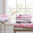 thumbnail image 5 of Betsey Johnson Betsey's Toile Black King Sheet Set, Soft Easy-Care Bedding, Machine Washable, 5 of 8