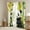 Yellow Green, variant on YST Panda Flower Curtains & Drapes, 3D Cute Cartoon Panda Curtains Cute Animal Pattern Blackout Curtains, Butterfly Decor Watercolor Print Window Curtains 42''Wx63''L