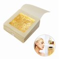 thumbnail image 4 of 10pcs 24K Gold Foil Edible Gold Leaf Sheets Compatibility with DIY Cakes, 4 of 5