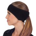 thumbnail image 4 of Women's Ponytail Headband - Fleece Earband, 4 of 91