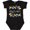 AB-Black, variant on Inktastic Gigis Girl- bright flowers Girls Baby Bodysuit