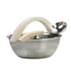 thumbnail image 2 of de de 7L, lavabo de acero inoxidable con accesorios de de mango largo, mangos de madera, fácil de agarrar, fuerte y duradero, Macarena cubo de sauna, 2 of 8
