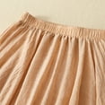 thumbnail image 4 of Huresd Skirts for Women 2024 Linen High Waisted Drawstring Flowy Summer Beach Ruffle Skirt Pink 2XL, 4 of 7