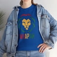 thumbnail image 4 of DJH Apparel | Jamaican Lion Whap'em Inspirational Cultural Unisex T-Shirt, 4 of 5