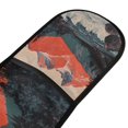 thumbnail image 4 of Yayeee Double Oven Mitt Kitchen Heat Resistant Baking 35" x7" Quilted Glove, Mountains at Dawn, 4 of 6