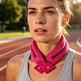 thumbnail image 2 of Soft Neck Cooling Wraps, Reusable Neck Cooler, Cooling Scarf Ice Bandanas, With Evaporative Cool Technology, Cools Instantly When Wet for Hot Weather, Sports, Fitness, Outdoor Activities, 2 of 6