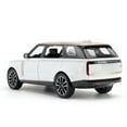 thumbnail image 1 of (Boîte en Mousse) simulation 1 à 24 Range Rover SV2022 Modèle de Voiture SUV en Alliage Décoration, 1 of 5